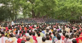 অশুভের অন্ধকার ভেঙে ছায়ানটের সুরে নববর্ষের আলোকযাত্রা